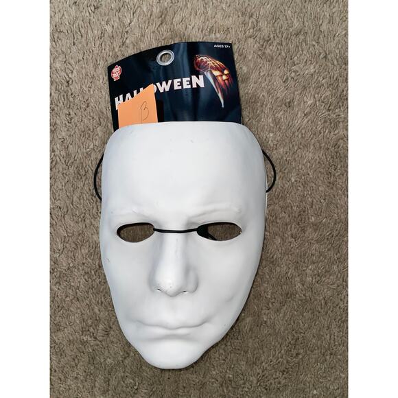 HALLOWEEN II MICHAEL MYERS VACUFORM MASK HALLOWEEN COSTUME NEW FLAWS - Picture 1 of 6